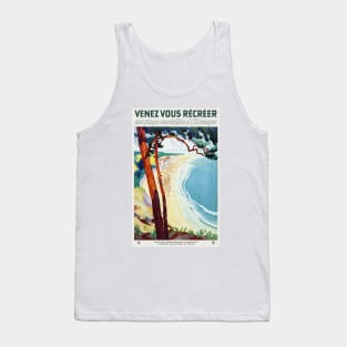 Germany Vintage Travel Poster 1935 Tank Top